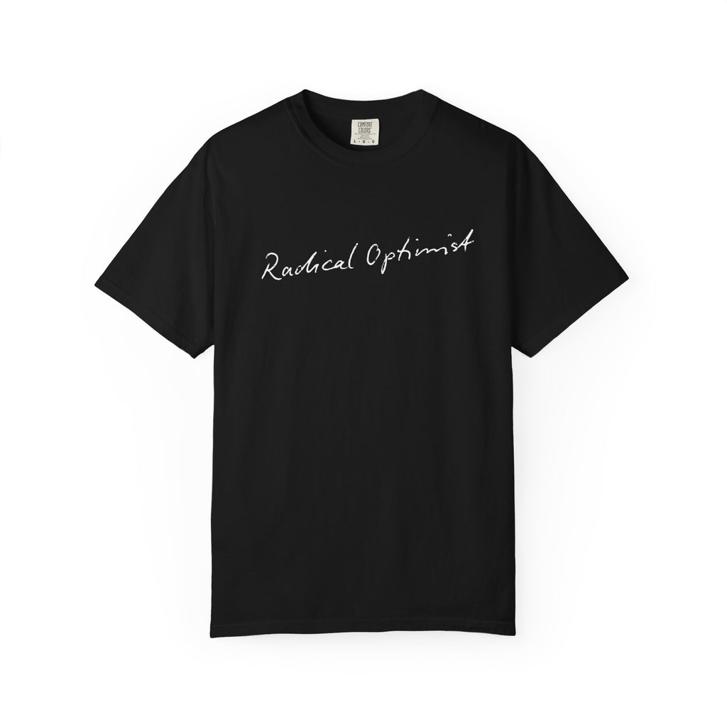 Radical Optimist Tee — Garment-Dyed Eco Green T-Shirt