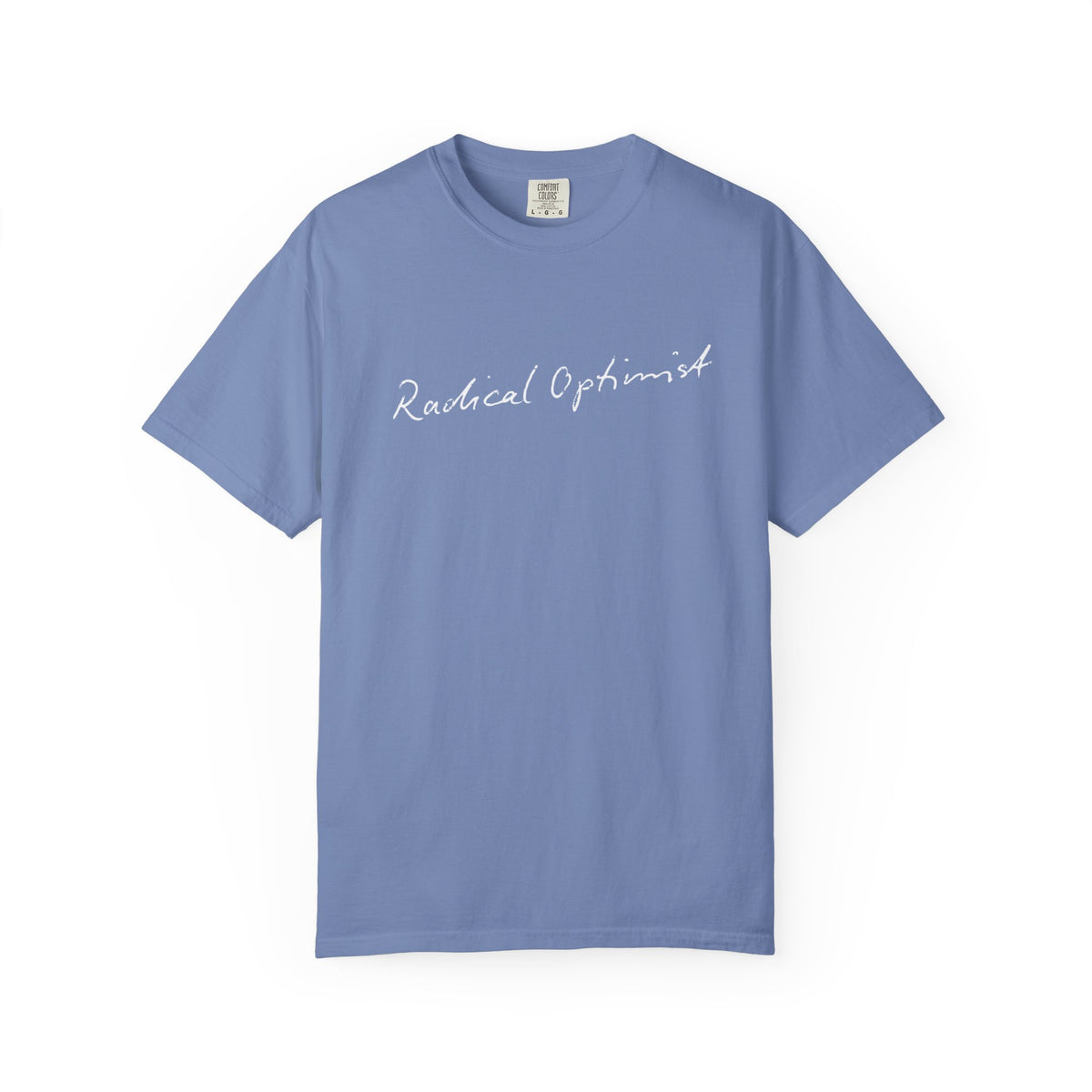 Radical Optimist Tee — Garment-Dyed Eco Green T-Shirt