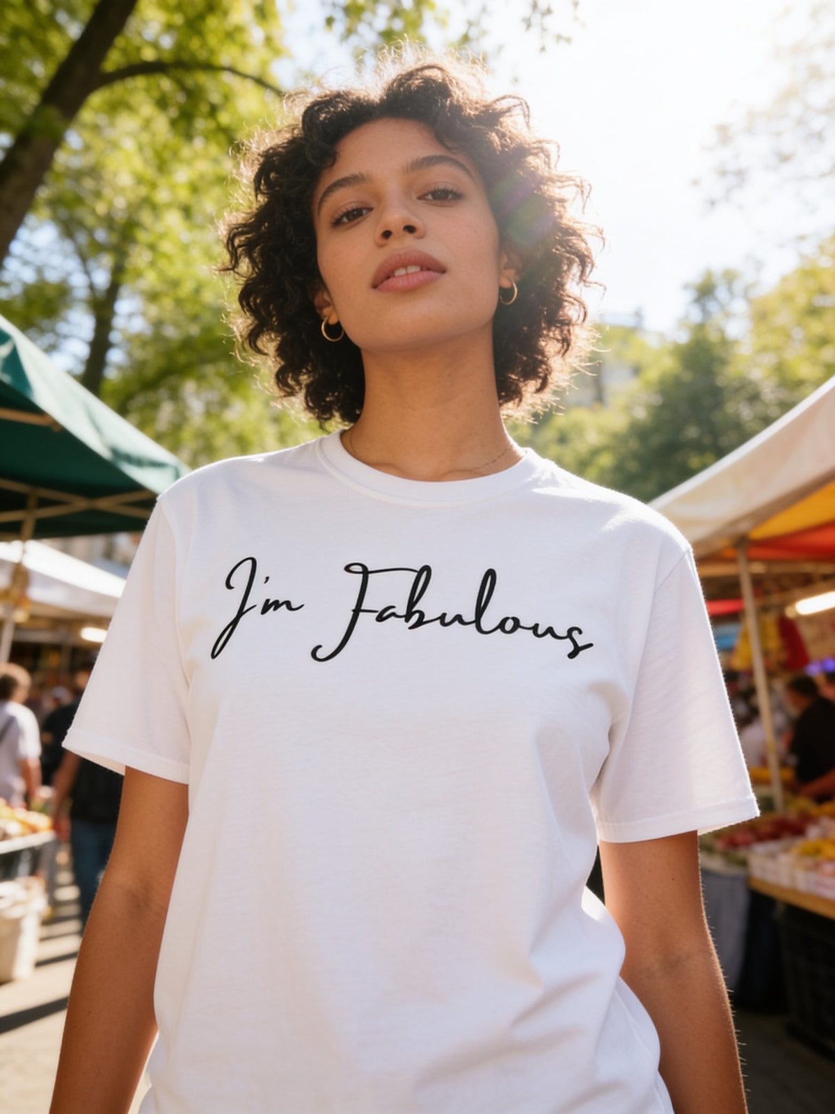Copy of I'm Fabulous Script T-Shirt — Casual Chic Confidence Tee