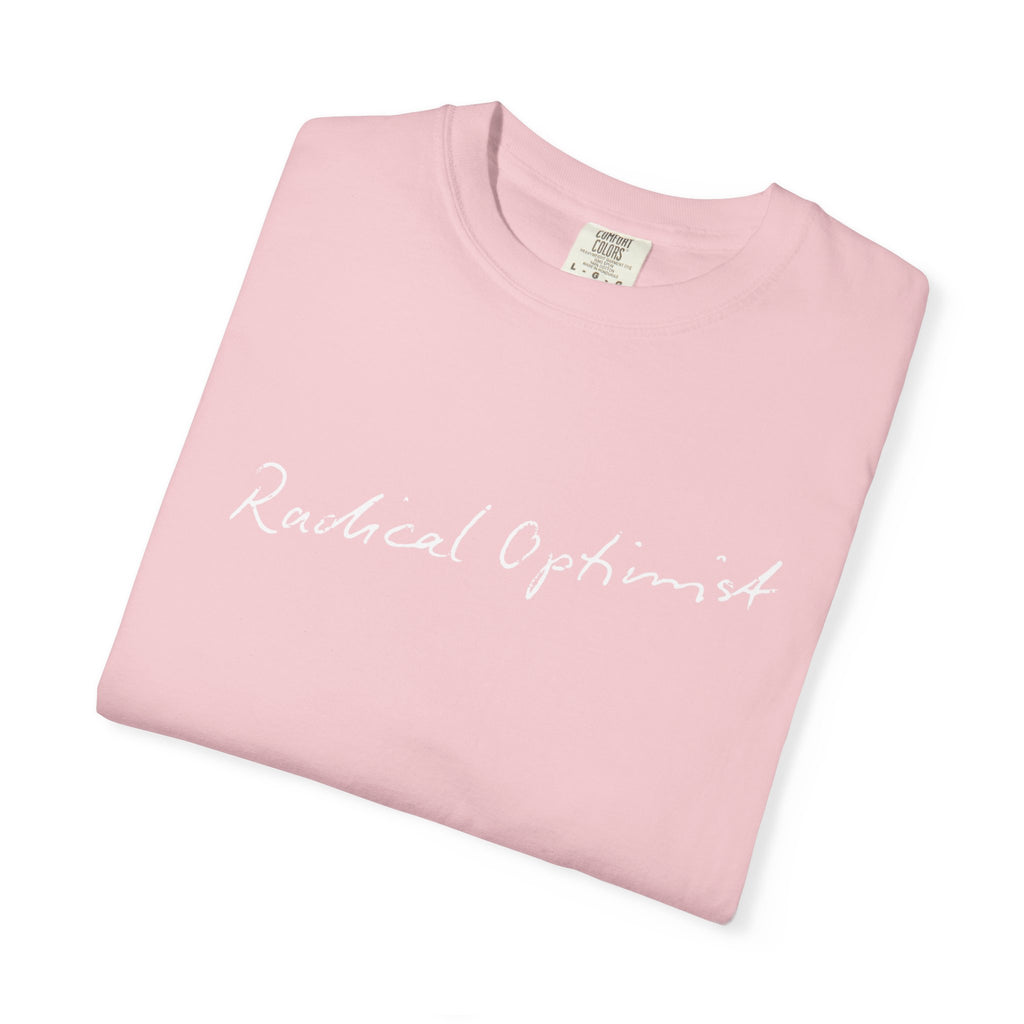 Radical Optimist Tee — Garment-Dyed Eco Green T-Shirt