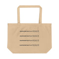Eco Tote — "Imperfectly Perfect" Reusable Canvas Market Bag